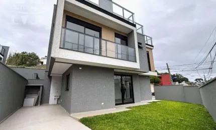 Sobrado triplex, excelente localização churrasqueira – sacada e rooftop - pilarzinho - 3 quartos, uma 1 suíte – próximo aos parques tingui e tanguá.