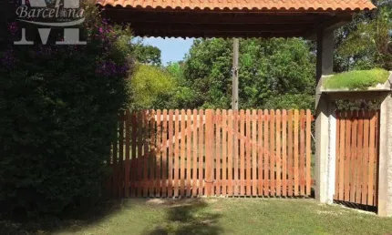 Chácara em campo largo, com 2 casas, salão de festas, piscina, tanques de peixes e áreas de lazer