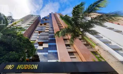 Apartamento no batel rio hudson  4 suítes varanda com churrasqueira 4 vagas