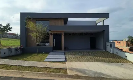 Casa de luxo em condomínio com 3 suítes e 4 vagas no jardim villa sapezal, indaiatuba-sp: 225m² de requinte e sofisticação!