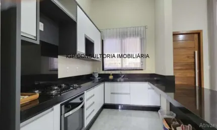 Impecável casa em condomínio à venda em Indaiatuba-SP, Jardim Park Real: 3 quartos, 1 suíte,  2 banheiros, 2 vagas, 103,23m².