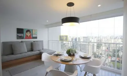 Apartamento mobiliado para locação na Vila Nova Conceição