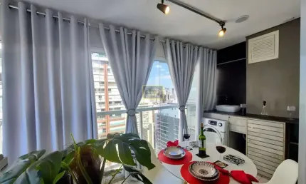 Apartamento 01 dormitório com vaga para venda na Augusta