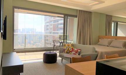 Apartamento com 1 quarto à venda na Rua Nova York, 245, Brooklin Paulista, São Paulo