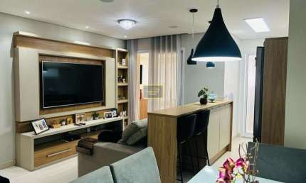 Apartamento Com 02 Dormitórios e Varanda Gourmet Para Venda na Barra Funda