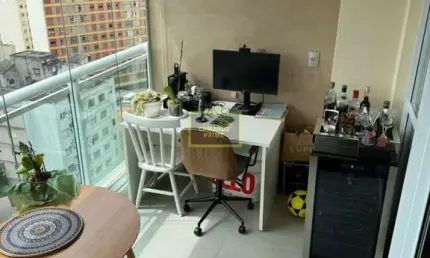 Studio em Pinheiros para locação Mobiliado,ar condicionado 1 vaga lazer completo,segurança 24 horas