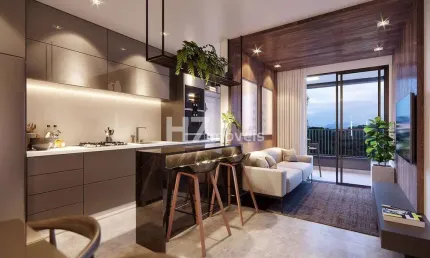 Lindo apartamento 1 suíte + 1 quarto - duo residence