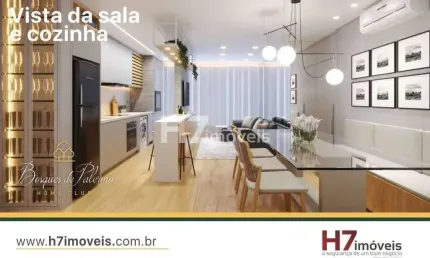 Apartamento com 1 suíte + 2 quartos à venda, glória - joinville