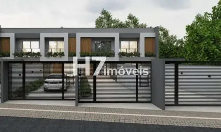 Casa geminada com 1 suíte + 2 quartos, saguaçu - joinville
