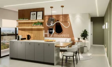 Apartamento com 1 suíte + 1 quarto à venda, bom retiro - joinville