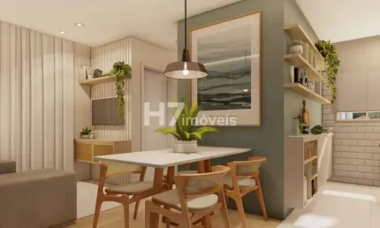 Apartamento com 1 suíte + 1 quarto, Itaum - Joinville