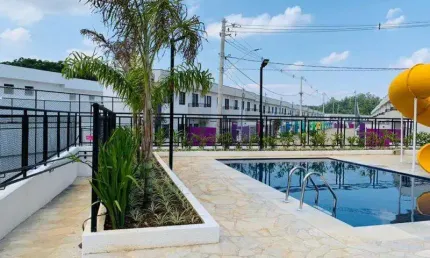Novíssima Casa 2 Dormitorios - Condomínio Sidona Parque 1 - Jardim Petrópolis- Cotia