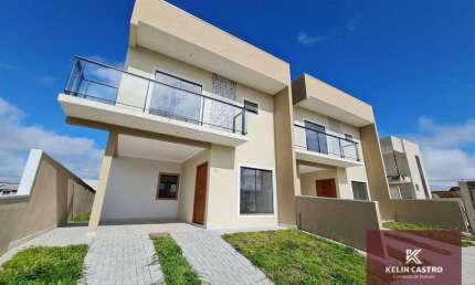 Sobrado com 3 dormitórios à venda, 126 m² por R$ 630.000,00 - Costeira - São José dos Pinhais/PR