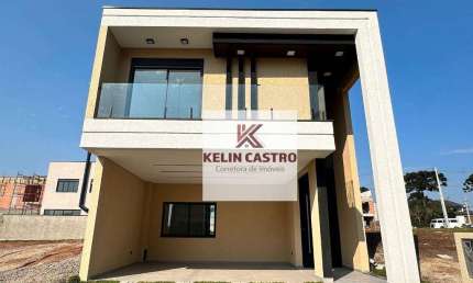Sobrado com 3 dormitórios à venda, 140 m² por R$ 980.000,00 - Costeira - São José dos Pinhais/PR