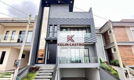 Sobrado com 3 dormitórios à venda, 259 m² por R$ 1.099.000,00 - Costeira - São José dos Pinhais/PR
