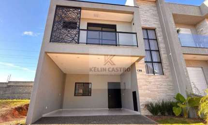 Sobrado com 3 dormitórios à venda, 140 m² por R$ 839.000,00 - Costeira - São José dos Pinhais/PR