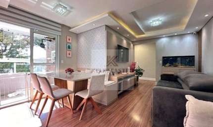 Apartamento com 3 dormitórios à venda, 74 m² por R$ 589.000,00 - Pedro Moro - São José dos Pinhais/PR