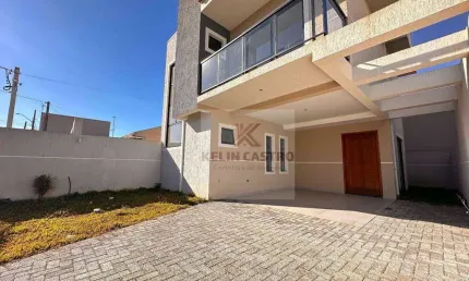 Sobrado com 3 dormitórios à venda, 125 m² por r$ 660.000,00 - são marcos - são josé dos pinhais/pr