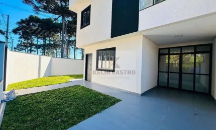 Sobrado com 3 dormitórios à venda, 98 m² por r$ 660.000,00 - parque da fonte - são josé dos pinhais/pr