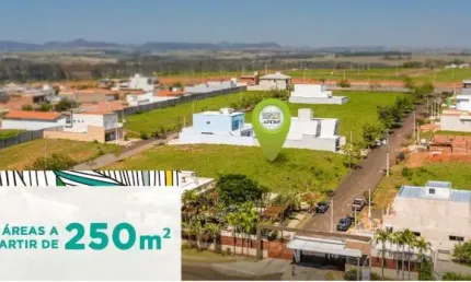 Terreno em condomínio fechado à venda no residencial alto da boa vista, piracicaba , 250 m2 por r$ 128.750