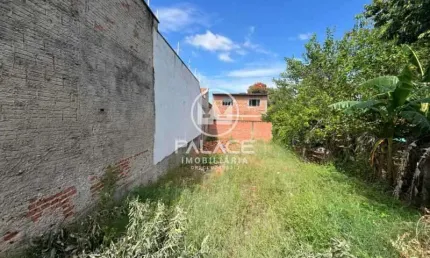 Terreno à venda no conjunto residencial mário dedini, piracicaba , 153 m2 por r$ 120.000