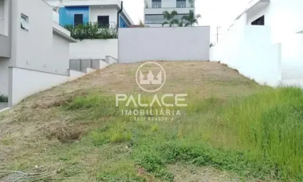 Terreno em condomínio fechado à venda no santa rosa, piracicaba , 322 m2 por r$ 280.000