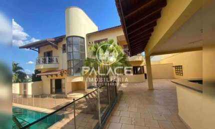 Casa em condomínio fechado com 4 quartos para alugar no Terras de Piracicaba, Piracicaba , 446 m2 por R$ 8.500
