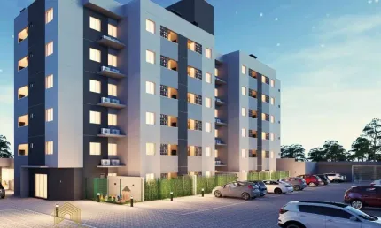 Apartamento com 2 quartos à venda na Rua Passo Fundo, 845, Fátima, Joinville por R$ 264.500