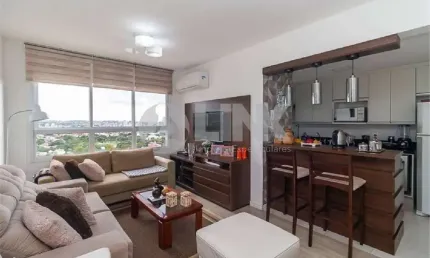 Apartamento com 3 quartos e 1 vaga de garagem à venda no bairro Jardim Carvalho em Porto Alegre próximo da Avenida Ipiranga
