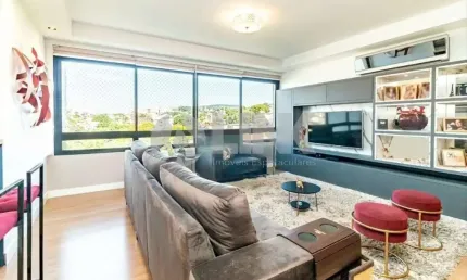 Apartamento mobiliado com 3 quartos à venda no bairro Chácara das Pedras em Porto Alegre