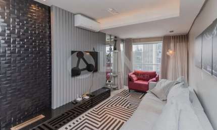 Apartamento mobiliado de 1 quarto com 1 vaga à venda no bairro Petrópolis em Porto Alegre