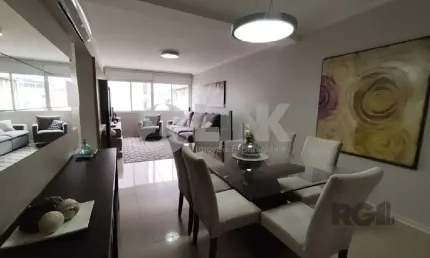 Apartamento mobiliado de 3 quartos com 2 vagas à venda no bairro Higienópolis em Porto Alegre