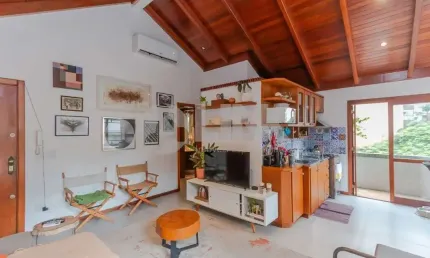 Cobertura de 1 quarto com 1 vaga de garagem à venda no bairro Petrópolis em Porto Alegre