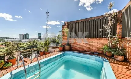 Cobertura de 3 quartos com 2 vagas à venda no bairro Cristal em Porto Alegre