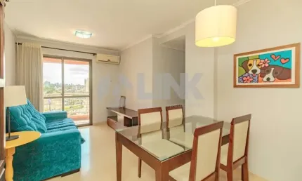 Apartamento mobiliado de 3 quartos com 1 vaga à venda no bairro Cristo Redentor em Porto Alegre