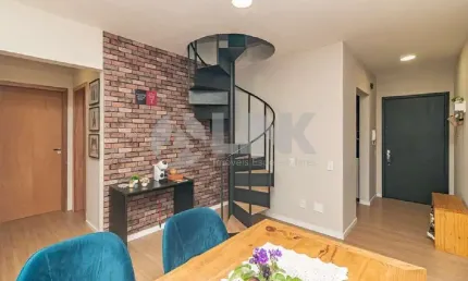 Cobertura duplex de 3 quartos com 2 suítes e 1 vaga à venda no bairro auxiliadora em porto alegre