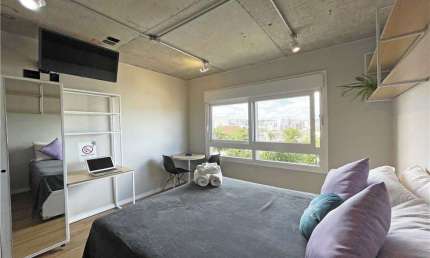 Apartamento com 1 quarto à venda na Rua Dona Eugênia, 415, Santa Cecília, Porto Alegre, 20 m2 por R$ 289.000
