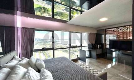 Apartamento mobiliado de 1 quarto com 2 vagas à venda no bairro Menino Deus em Porto Alegre
