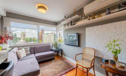 Apartamento com 1 quarto à venda na Rua Borges do Canto, 282, Petrópolis, Porto Alegre, 50 m2 por R$ 580.000