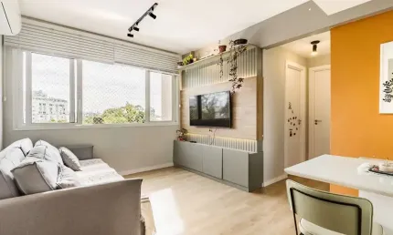 Apartamento com 2 quartos à venda na avenida florianópolis, 95, azenha, porto alegre, 53 m2 por r$ 420.000