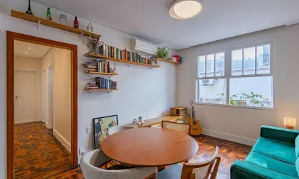 Apartamento com 2 quartos à venda na rua joão abbott, 577, petrópolis, porto alegre, 76 m2 por r$ 415.000