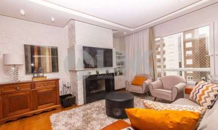Apartamento alto padrão com 3 quartos 2 suítes e 2 vagas à venda no bairro Menino Deus em Porto Alegre