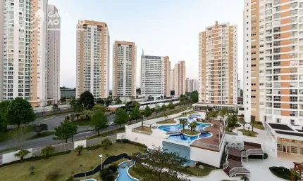Apartamento no parque ecoville com 144m² e 02 quartos - curitiba/pr