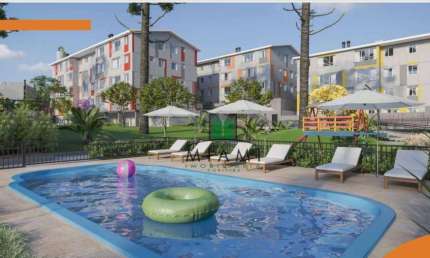 Apartamento Garden com 2 dormitórios à venda, 45 m² por R$ 418.052,00 - Santa Cândida - Curitiba/PR