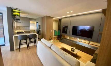 Apartamento com 3 dormitórios à venda, 109 m² por R$ 1.309.497,00 - Cristo Rei - Curitiba/PR