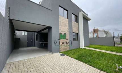 Sobrado com 3 dormitórios à venda, 139 m² por R$ 829.000,00 - Estância Pinhais - Pinhais/PR