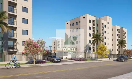 Apartamento com 2 dormitórios à venda, 47 m² por R$ 365.154 - Cidade Industrial - Curitiba/PR