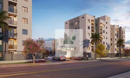 Apartamento com 2 dormitórios à venda, 46 m² por R$ 369.786 - Cidade Industrial - Curitiba/PR