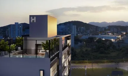 Cobertura para Venda em Joinville, Saguaçu, 1 dormitório, 1 banheiro, 1 vaga