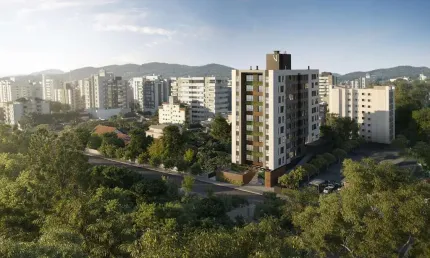 Apartamento para Venda em Joinville, América, 2 dormitórios, 1 suíte, 2 banheiros, 1 vaga